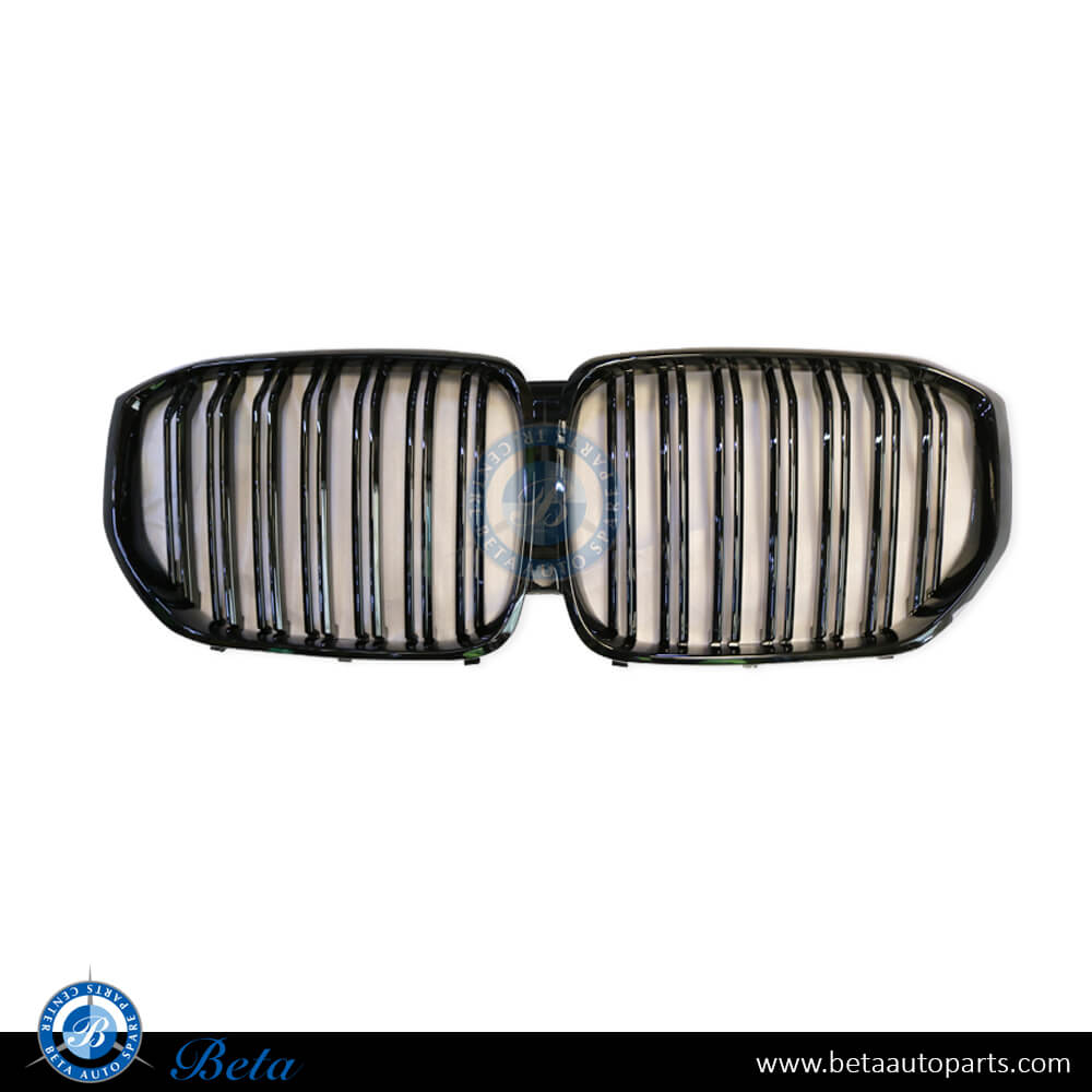Grille M Look 2 Lines for BMW X5 G05 2019-Up models, Part Number 51137454887 Grille M Look 2 Lines for BMW X5 G05 2019-Up models, Part Number 51137454887
